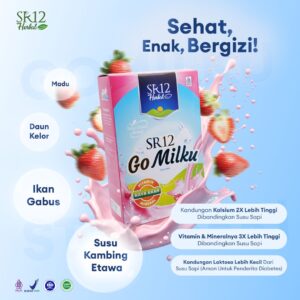 Go Milku Strawberry 600 g