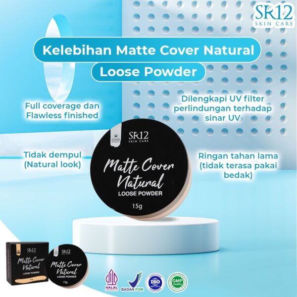 Matte Cover Natural Loose Powder 15 g