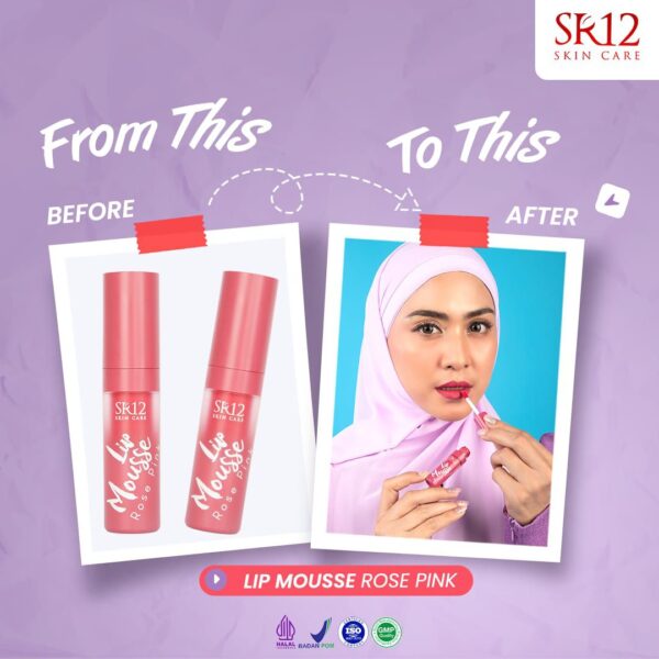 Lip Mousse Rose Pink SR12