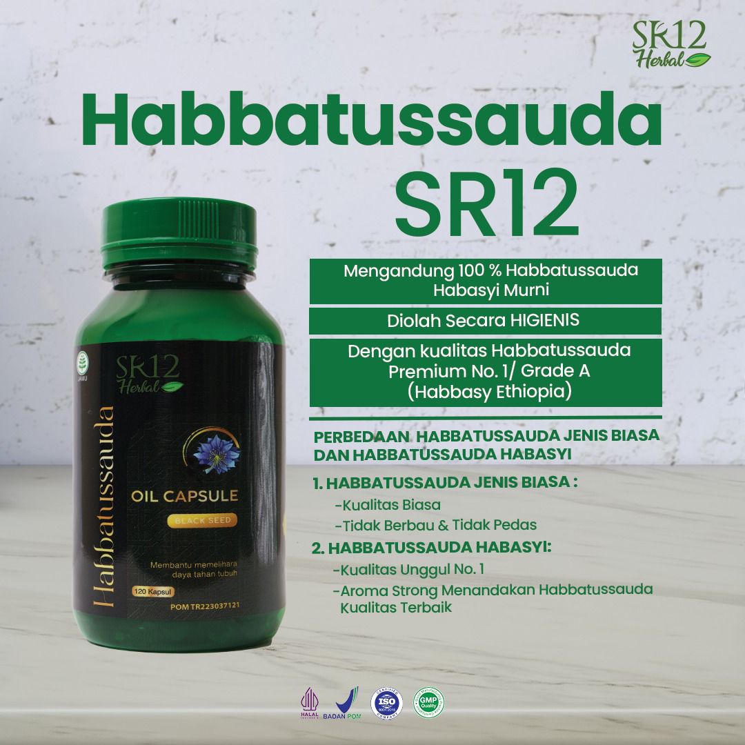 Habbatusauda Oil Capsul SR12 - Image 2