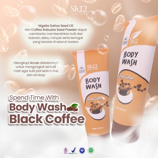 Body Wash Black Coffee 100 ml - Image 2