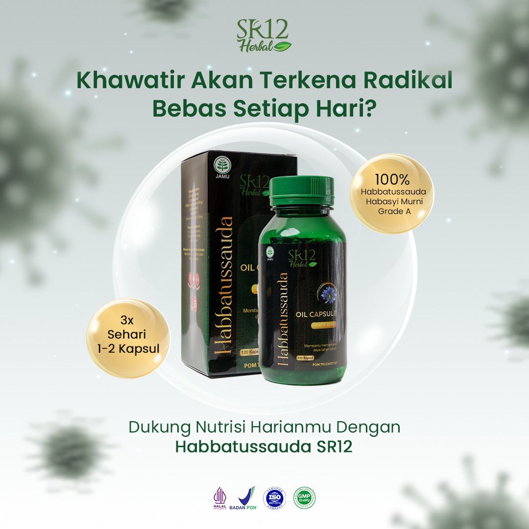 Habbatusauda Oil Capsul SR12