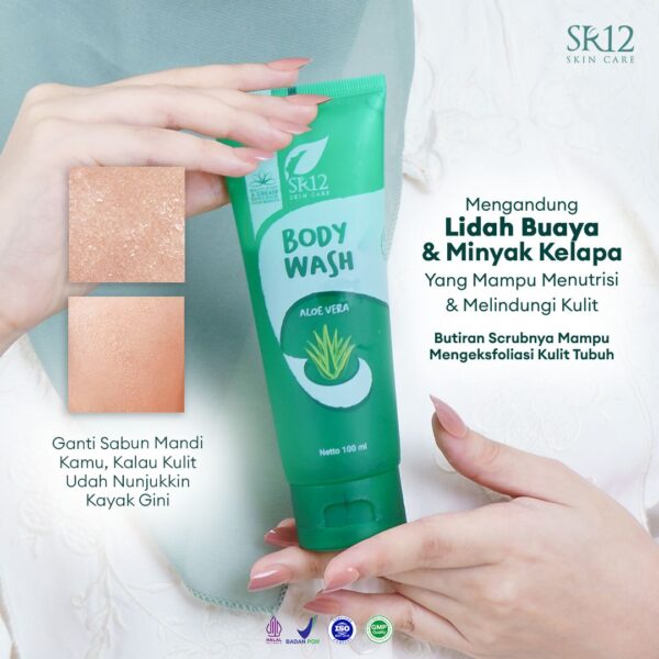 Body Wash Aloe Vera 100 ml - Image 2